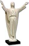 marble statue of jesus