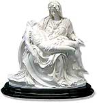 marble statue of pieta